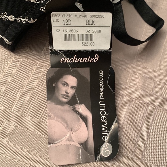 Enchanted Womens embroidered bra - Picture 3 of 3